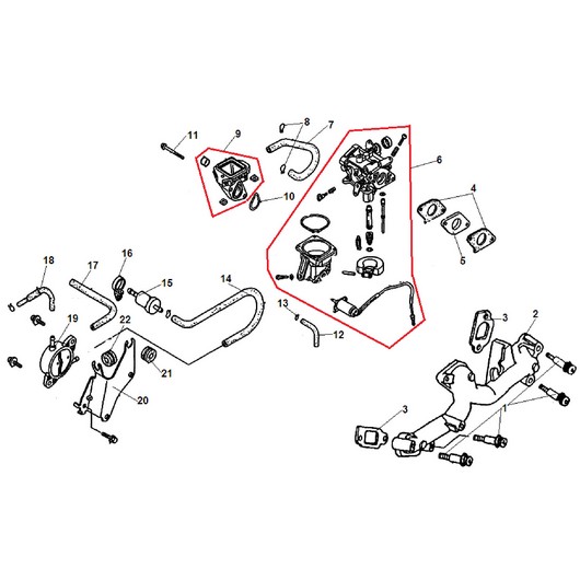 Карбюратор Champion GG11000E